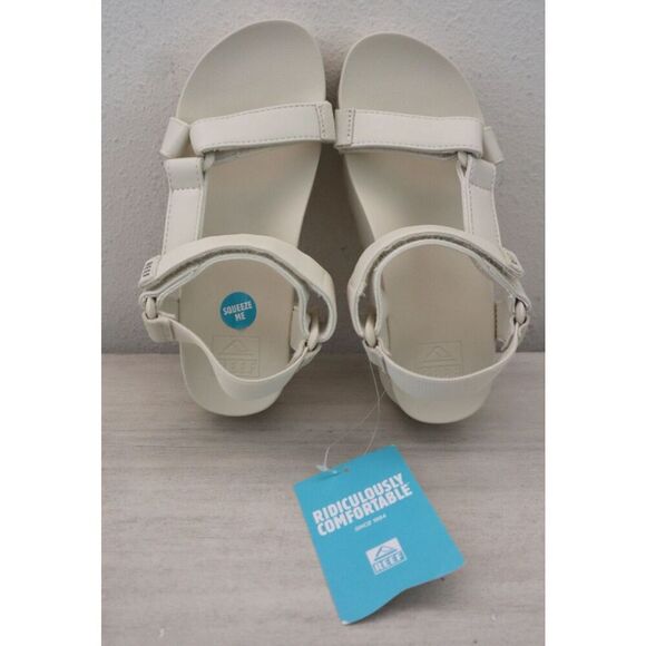 Reef CJ5946 Women's Sz 5 Vintage/Ivory Cushion Rem Hi Platform Sandals - Picture 15 of 16